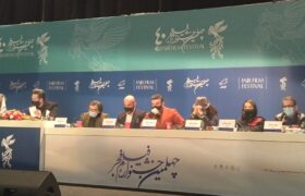 گزارش تصویری/ نشست خبری فیلم “شادروان” در چهلمین جشنواره فیلم فجر برج میلاد