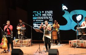 گزارش تصویری/ روز چهارم سی و هشتمین جشنواره موسیقی فجر، اجرای شب موسیقی بوشهر، تالار رودکی