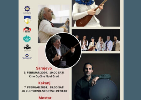 اجرای چهار کنسرت موسیقی سنتی ایرانی در بوسنی و هرزگوین
