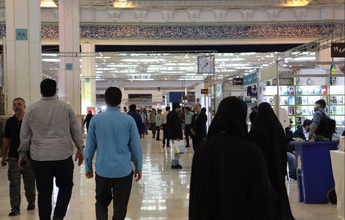 گزارش تصویری/ اولین روز از سی‌ و پنجمین نمایشگاه بین‌المللی کتاب تهران